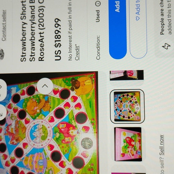 🍓 Strawberry Shortcake BOARD GAME VNPLVC - Picture 7 of 16